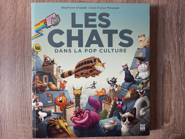 Les chats dans la pop culture. Stéphanie Chaptal et Claire-France Thevenon. Couverture