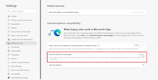 Cara Aktifkan Mode Internet Explorer Windows 11 Di Microsoft Edge Chromium