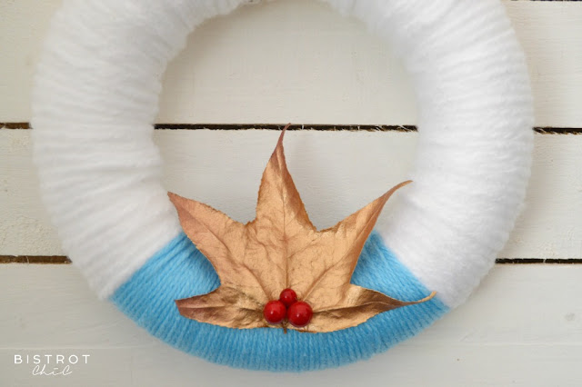 Christmas Wool Wreath by BistrotChic