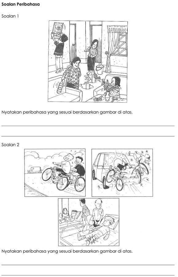 Fun Crayons EduSpace: Peribahasa UPSR - Latihan 1