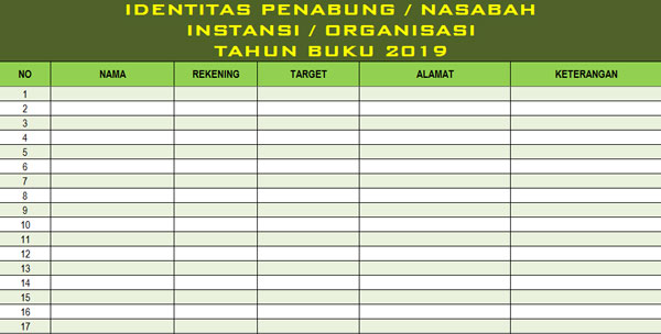 Update Aplikasi Tabungan Versi 3 Dengan Status Lunas