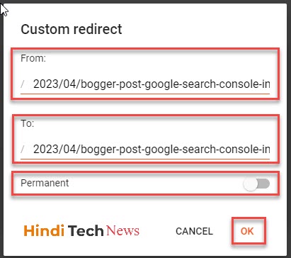 ब्लॉगर में कस्टम रीडायरेक्ट कैसे सेट करें? How to Set Custom Redirects in Blogger?