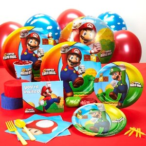 Mario Birthday Party on Anything Super Mario Bros