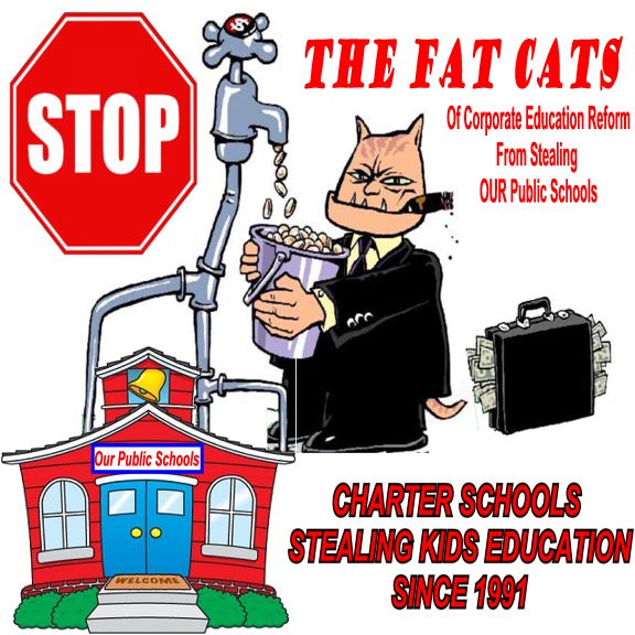 Image result for charter school steal from public education