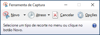 Atalho ferramenta de captura windows 8