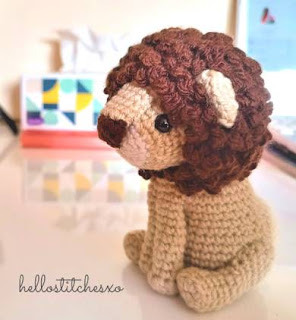 PATRON GRATIS LEON AMIGURUMI 57246