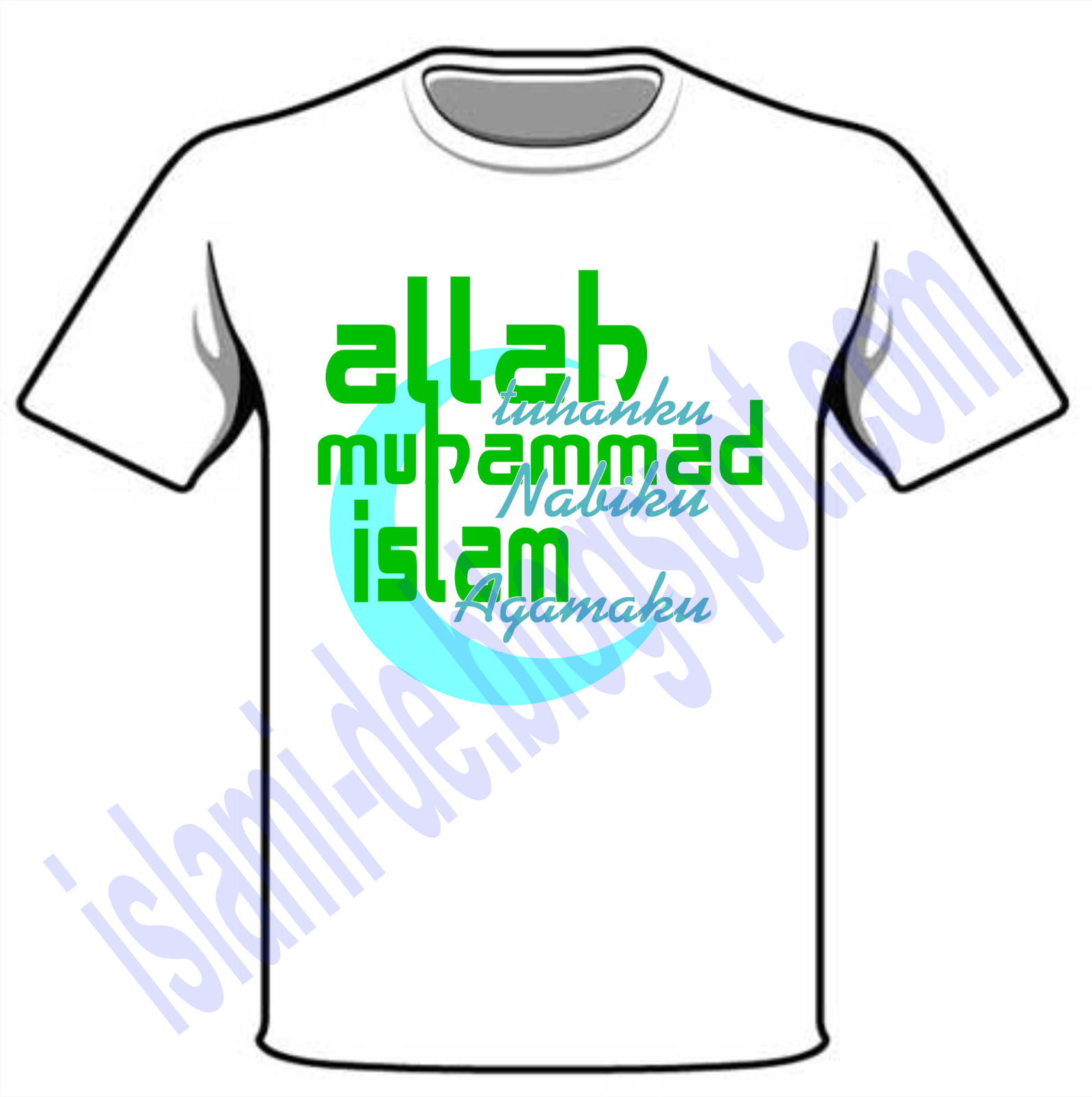  Desain  Kaos  Terbaru Islami Keren  islamiDe