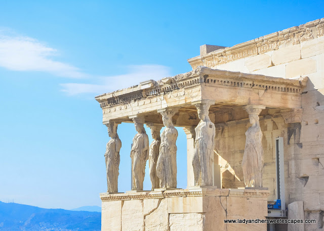 Erechtheion: a Greek temple dedicated to Athena and Poseidon