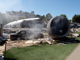 War of the Worlds Universal Studios backlot set