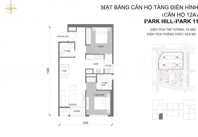 căn 12A Park Hill Premium