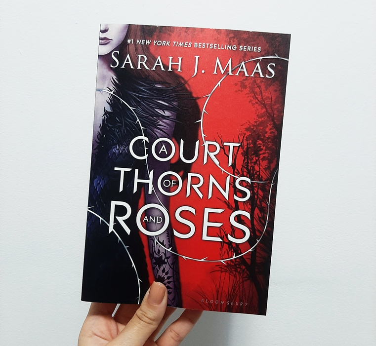 Capa do livro Corte de Espinhos e Rosas, de Sarah J. Maas