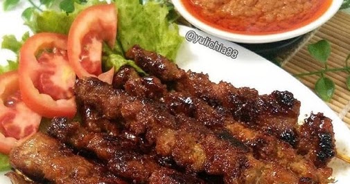 Resep SATE AYAM SAUS KACANG