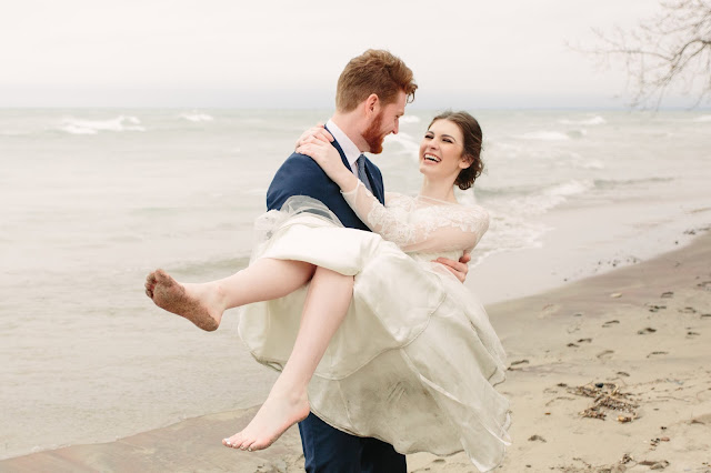 Toronto Beach Wedding, By Catalfo Bridal Wear