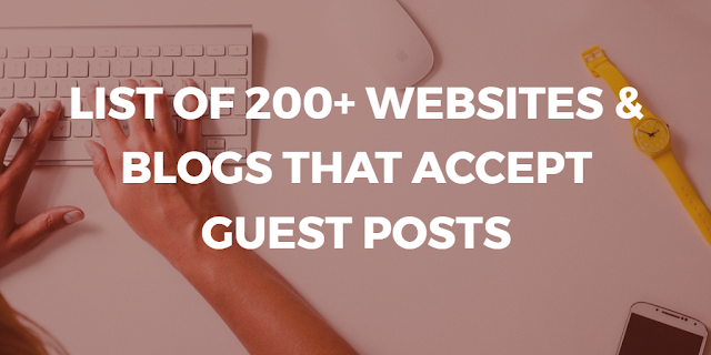 Guest Posting Sites List