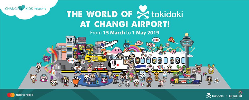 The World Of Tokidoki At Changi Airport March 15 May 1 2019