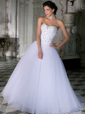 Tulle Wedding Dress Demetrios