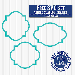 Free Scallop Frame SVG files
