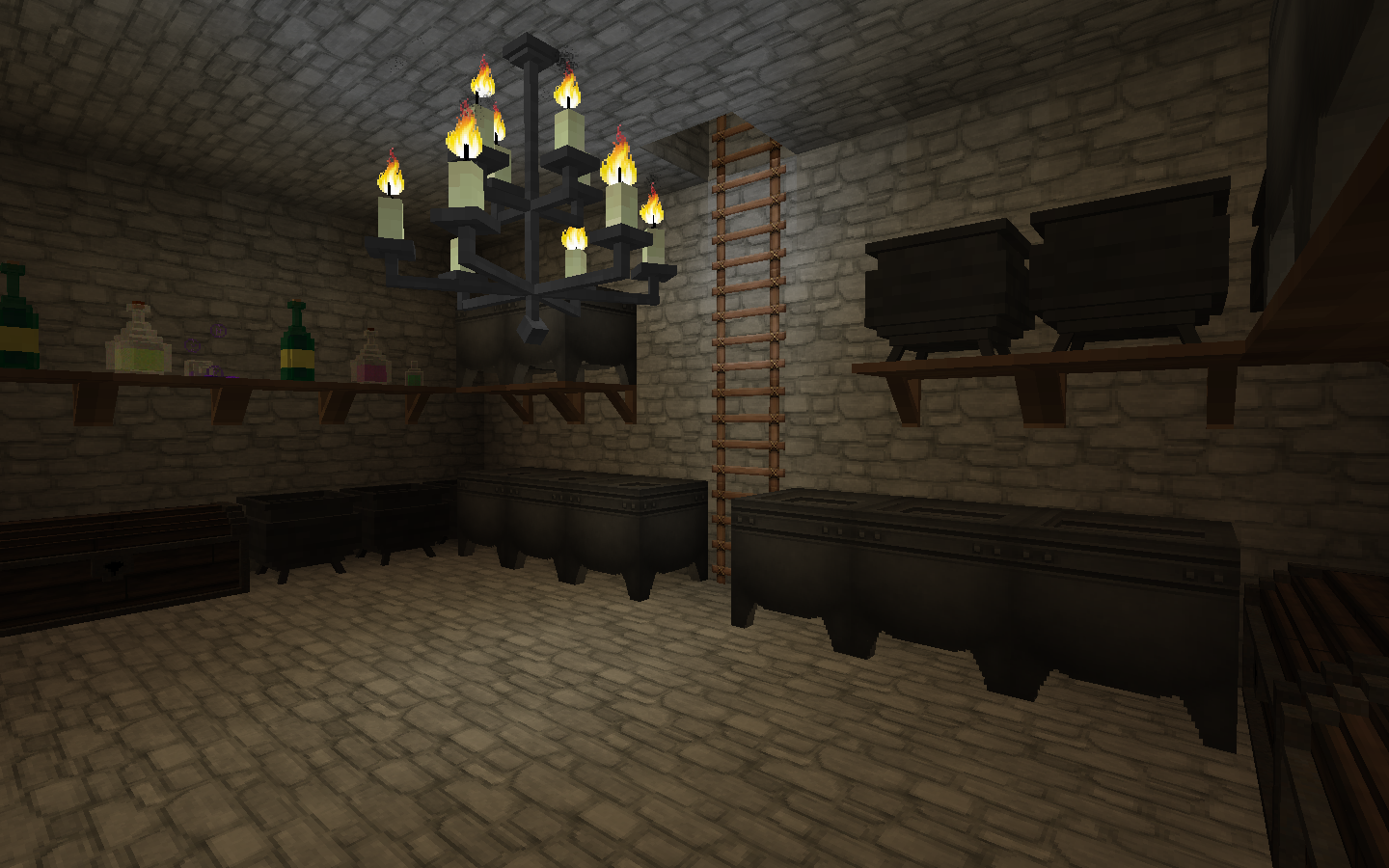 Minecrafts Wizarding World: Potions Classroom Snapes 