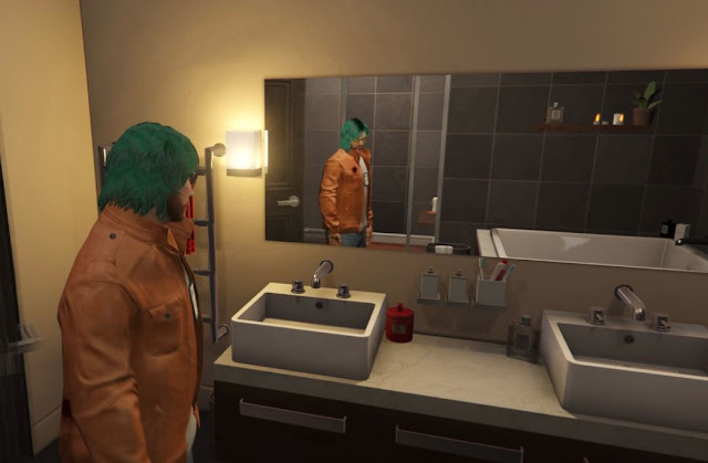GTA 5 Online Mansion / Luxury House Bathroom