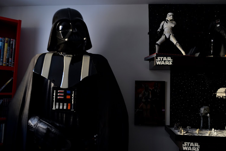 replica de darth vader a tamaño real