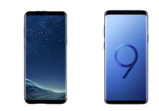 Image result for Galaxy S8 vs galaxy S9