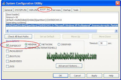 blogbudaqdegil.blogspot  Melakukan Reboot Safe Mode Tanpa F8