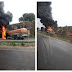 Gbosaa!! Another Trailer And Fuel Tanker Collide On Suleja-Minna Road {Pictures}