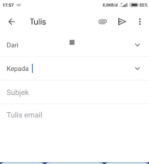 Penjelasan menu pada Gmail