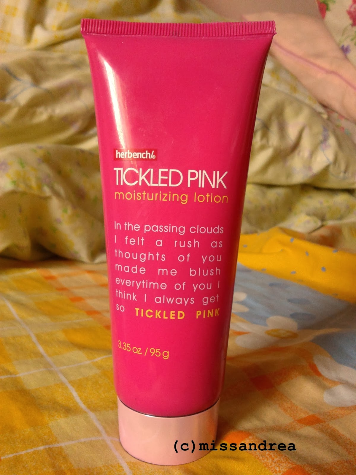 Miss Andrea's Review Corner: Product Review: Herbench Tickled Pink