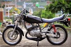 Modifikasi Rx King Hitam StreetFighter 