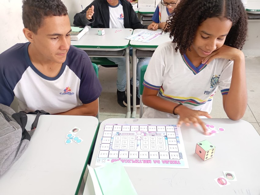 Jogo da Multiplicação - Trilha da matemática