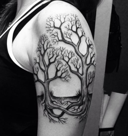 50 Simple Tree Tattoos For Men 2019 Ideas Designs With