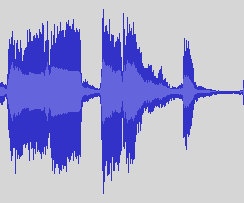 So-called 'hinge note': partial screen capture from Audacity audio editor, showing a portion of 'Je M'Ennuie'