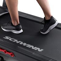 Schwinn 810's 20" wide x 55" long running belt with SoftTrak cushioning, image