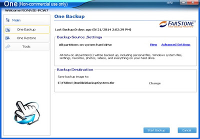 Free Create Backup Image FarStone One Pro 2015 Virus Solution Provider