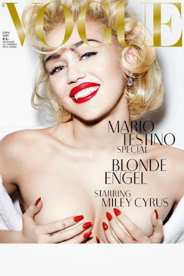 Miley Cyrus HQ Pictures Vogue Germany Magazine Photoshoot March 2014 By Mario Testino