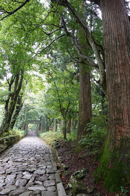 鳥取県西伯郡大山町大山　大神山神社奥宮参道