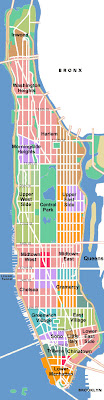 Tourist Map of Manhattan