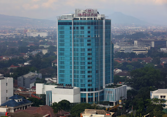 Crowne plaza hotel, gedung tertinggi kedelapan di Kota Bandung