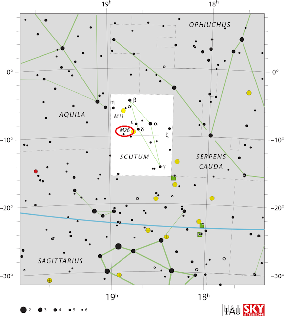 lokasi-messier-26-informasi-astronomi