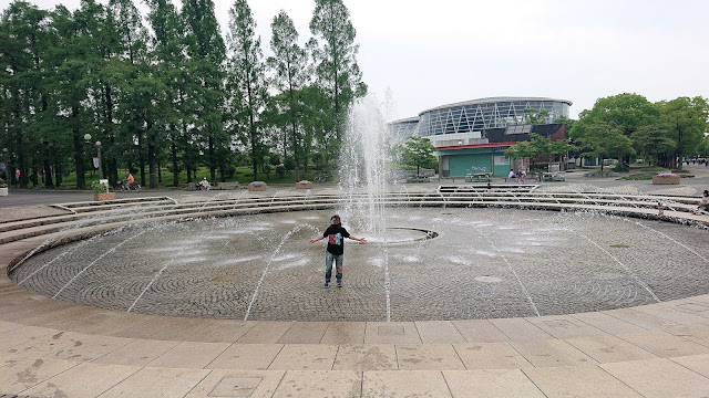 花博記念公園 噴水