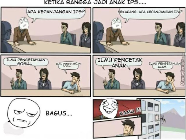 15 Meme Lucu 'Anak IPA VS Anak IPS' Ini Nyindirnya Sadis Abis