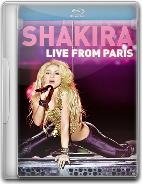 Capa Shakira   Live From Paris   BluRay 720p