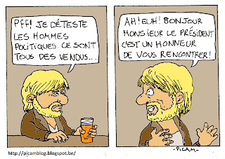 les politicards vendus