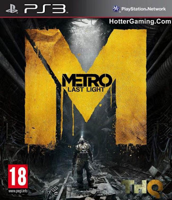 Free Download Metro Last Light PS3 Game Cover Photo