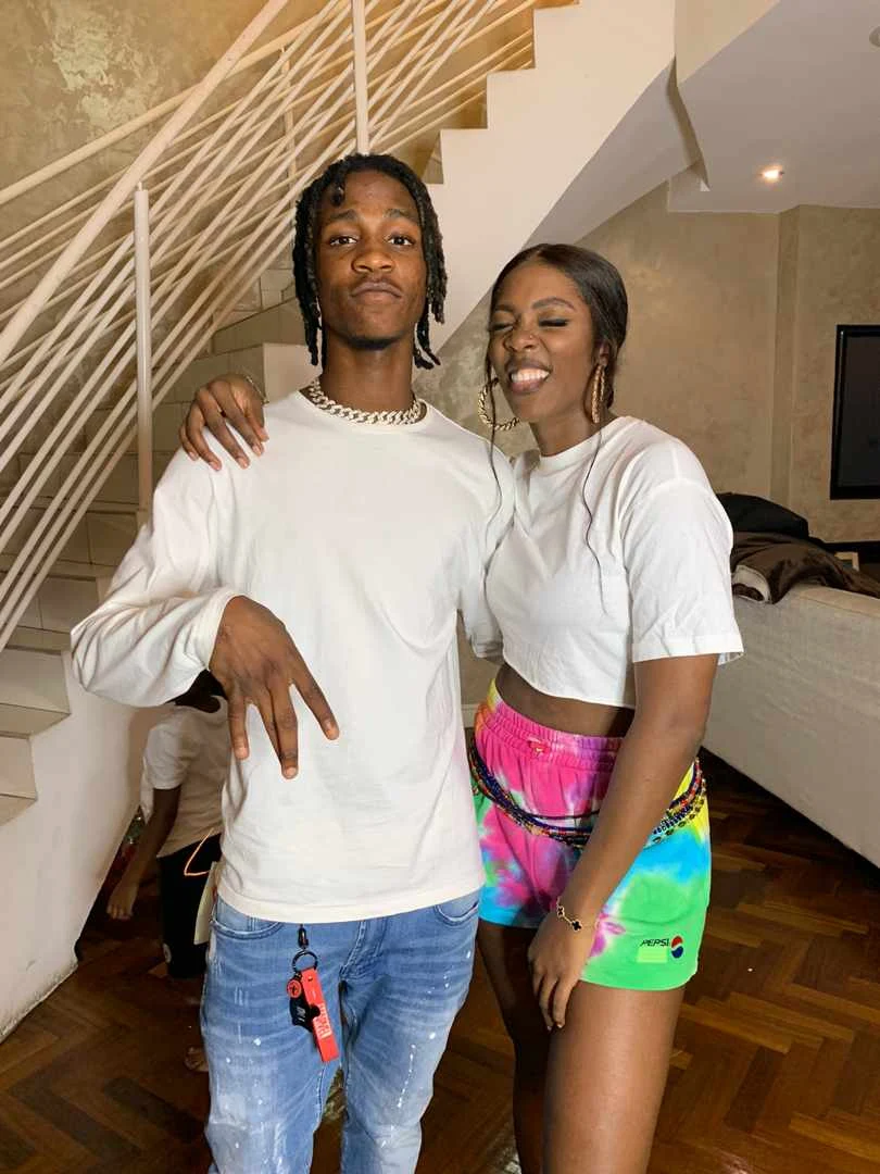 Lil Smart met with Tiwa Savage for a new dance move