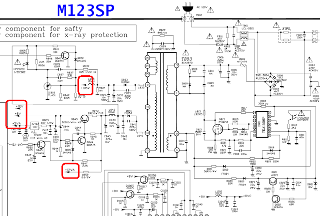 Fuente chasis M123SP