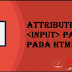 Tagging input Pattern Attribute Pada Bahasa Pemrograman HTML