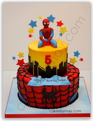 Spiderman Birthday Cake on Cakes By Maylene  Spiderman Birthday Cake