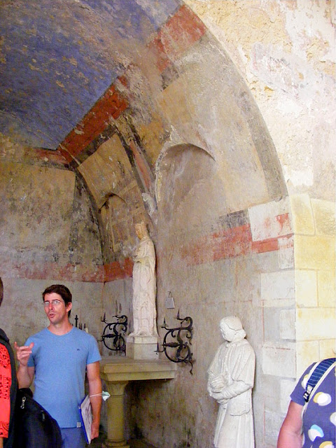 Altar, Chapelle Sainte Radegonde, Chinon, Indre et Loire, France. Photo by Loire Valley Time Travel